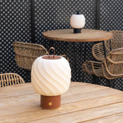 Ice Cream Portable Lamp. Medium. Black