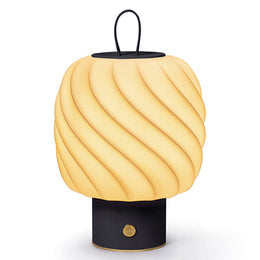 Ice Cream Portable Lamp. Medium. Black