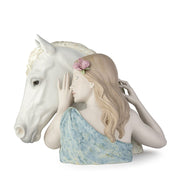 A True Friend Woman Figurine. Limited Edition