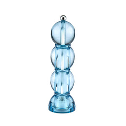 Addison Ross - Blue Icy Bobbin Salt or Pepper Mill
