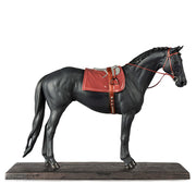 English Purebred Horse Sculpture