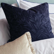 Barley Cushion Filled Midnight Navy