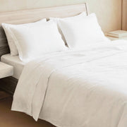 300 TC Luxury Everyday Sateen Square Oxford Pillowcase White