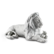 Lion with Cub Figurine