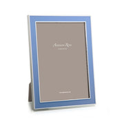 Addison Ross - Periwinkle Blue Enamel & Silver Frame