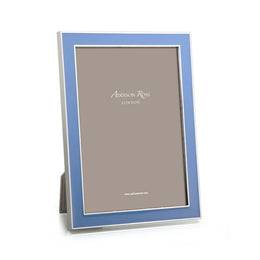 Addison Ross - Periwinkle Blue Enamel & Silver Frame