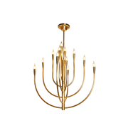 Santa Chandelier