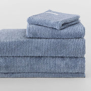 Living Textures Face Towel Pair Orient Blue