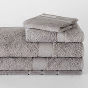 Egyptian Cotton Face Towel Pair Cloud Grey