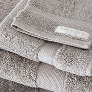 Egyptian Cotton Face Towel Pair Cloud Grey