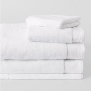 Luxury Retreat Face Cloth Pair White