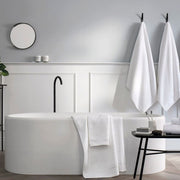 Luxury Retreat Bath Mat White