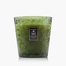 Temple Moss 3 Wick Hearth 38 oz