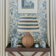 Addison Ross - Periwinkle Blue Enamel & Silver Frame