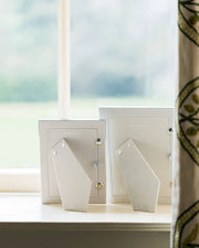 Addison Ross - Periwinkle Blue Enamel & Silver Frame